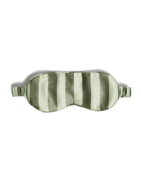 Silk Eyemask | Wasabi Stripes