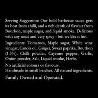 Smokin' Hot Bourbon Sauce