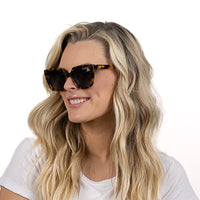 Harper Honey Tort | Bio Acetate Tortoise Frame l Brown Graduated Polarised Lens
