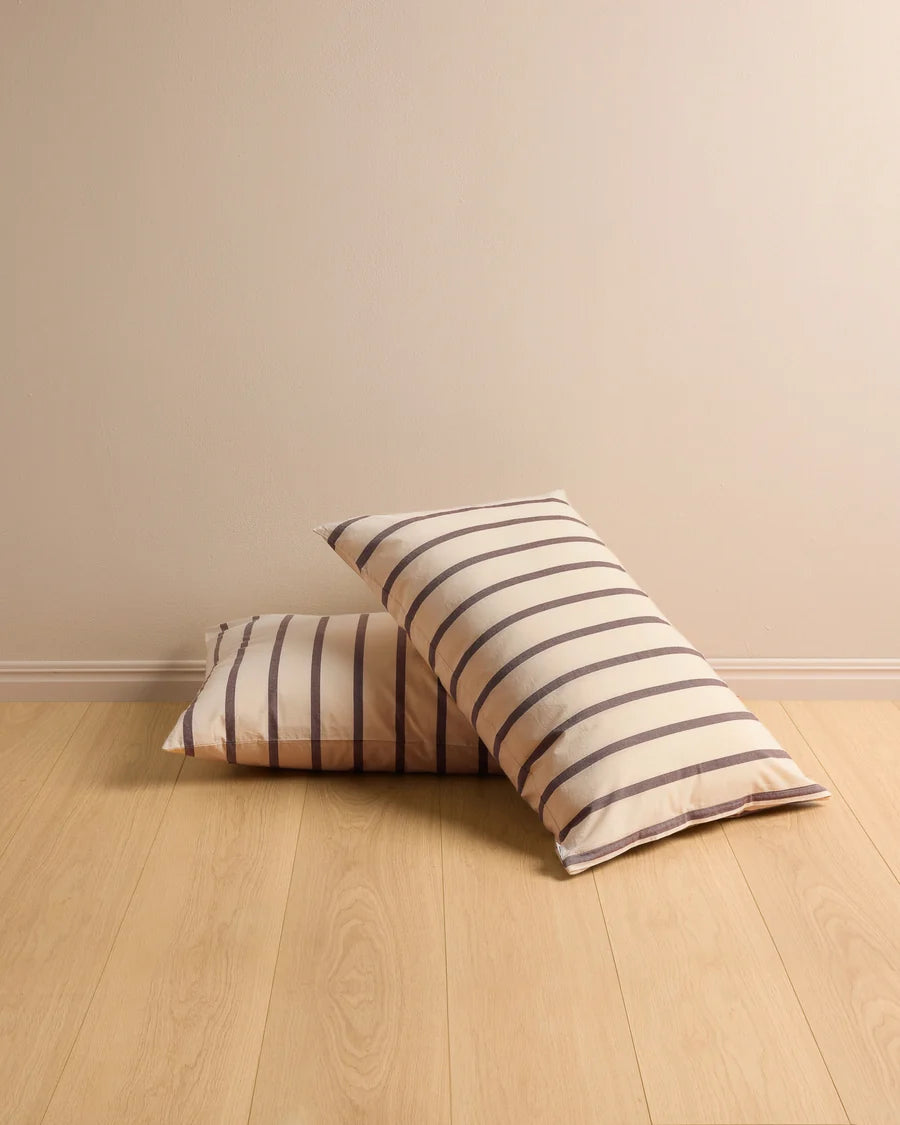 Pillowcase Pair | Raisin