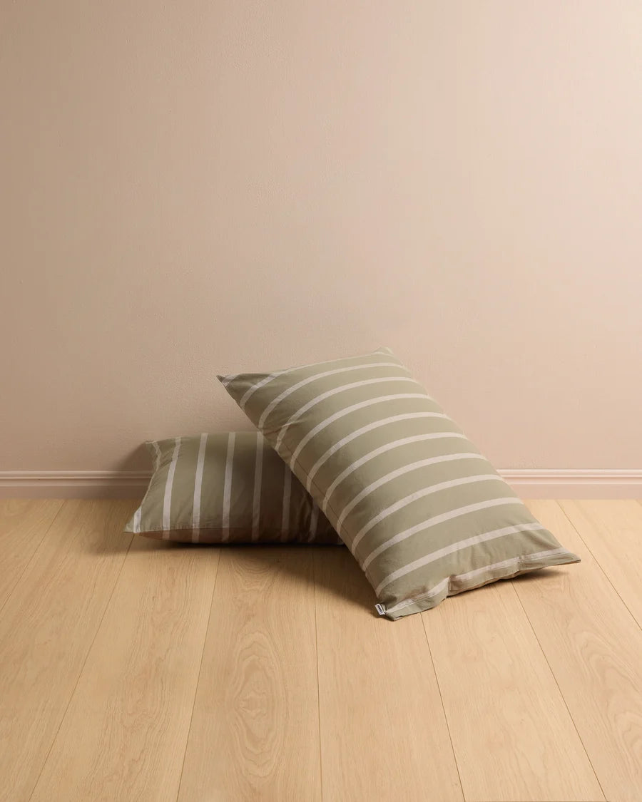 Pillowcase Pair | Sage Stone