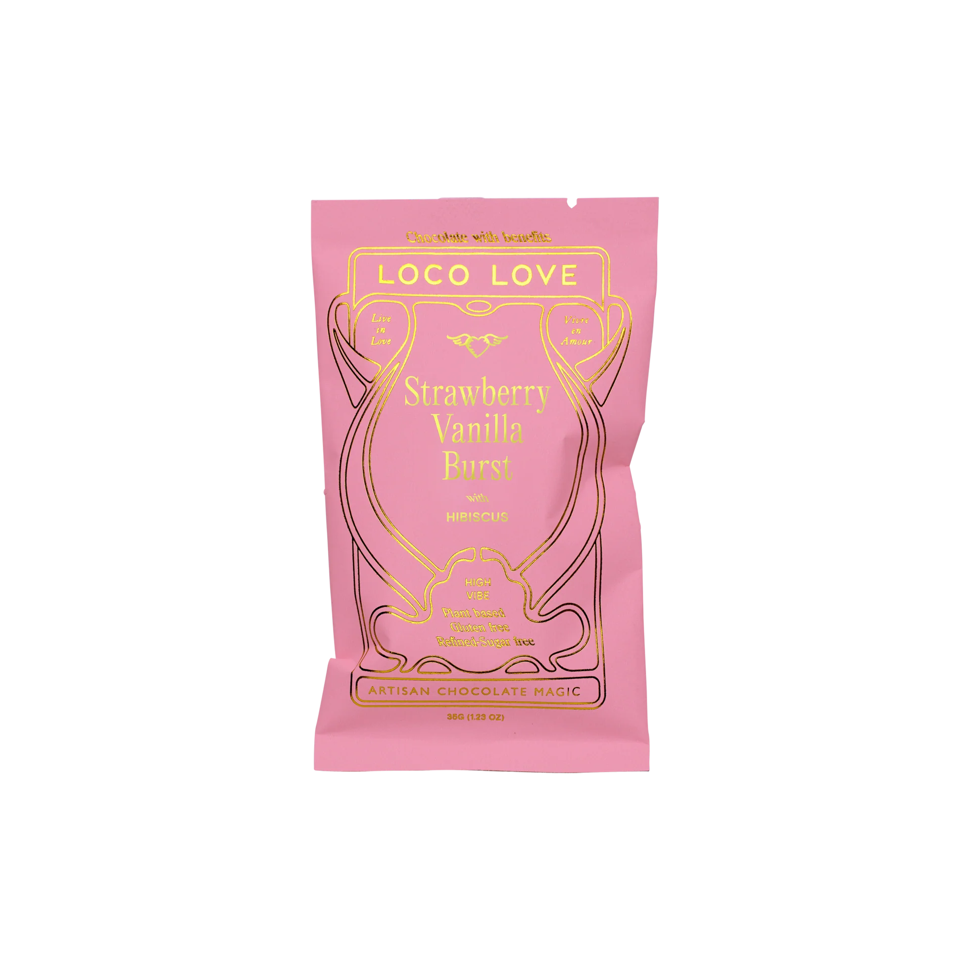 Strawberry Vanilla Burst Single Chocolate