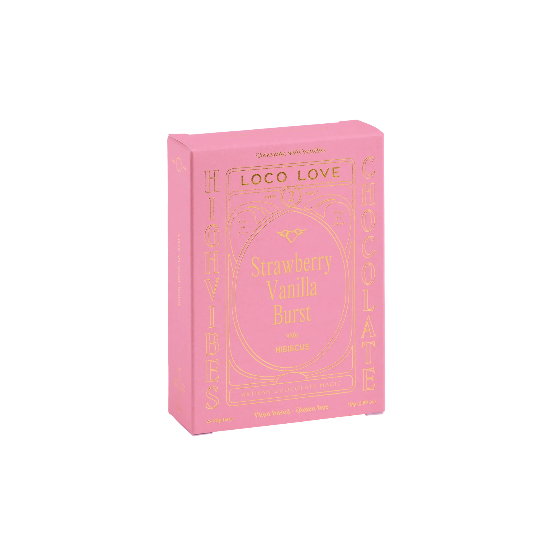 Strawberry Vanilla Burst Chocolate Twin Pack