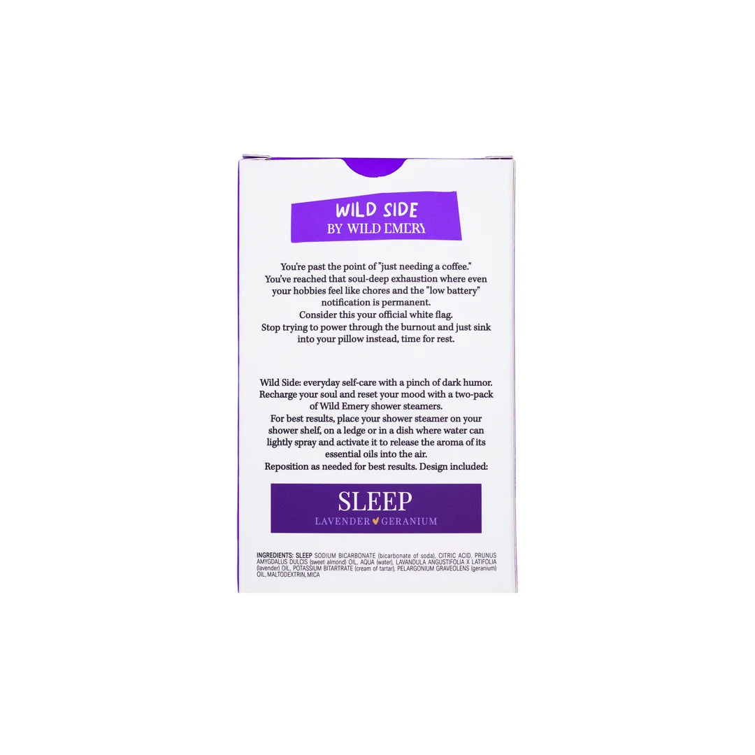 Tired Of Being Tired | Shower Steamer Two Pack