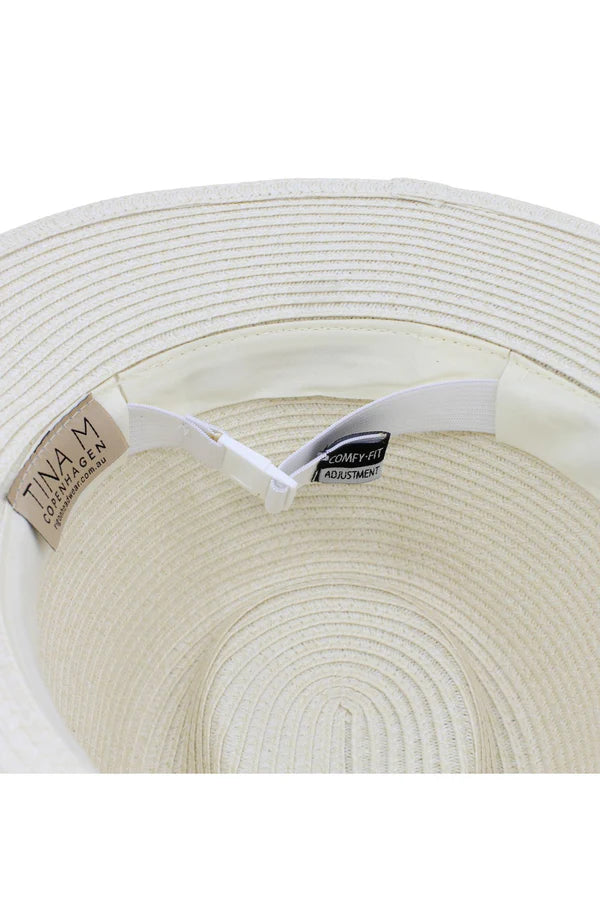 Havana Flexibraid Fedora | Ivory