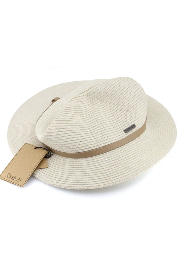 Havana Flexibraid Fedora | Ivory