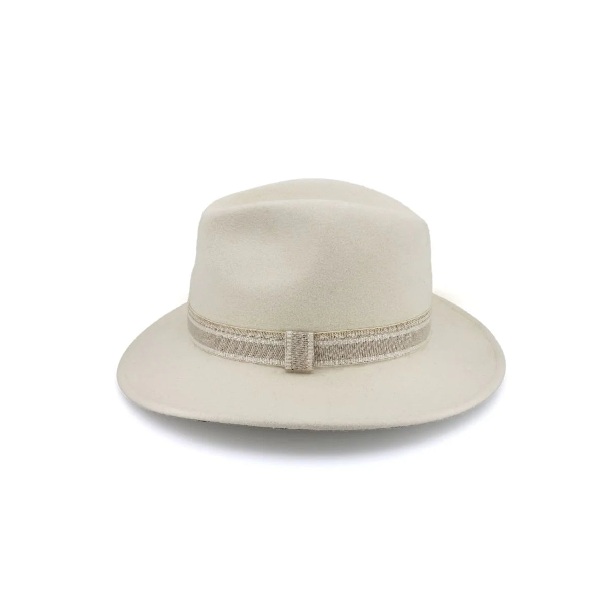 Hotham Wool Felt Fedora | Ivory