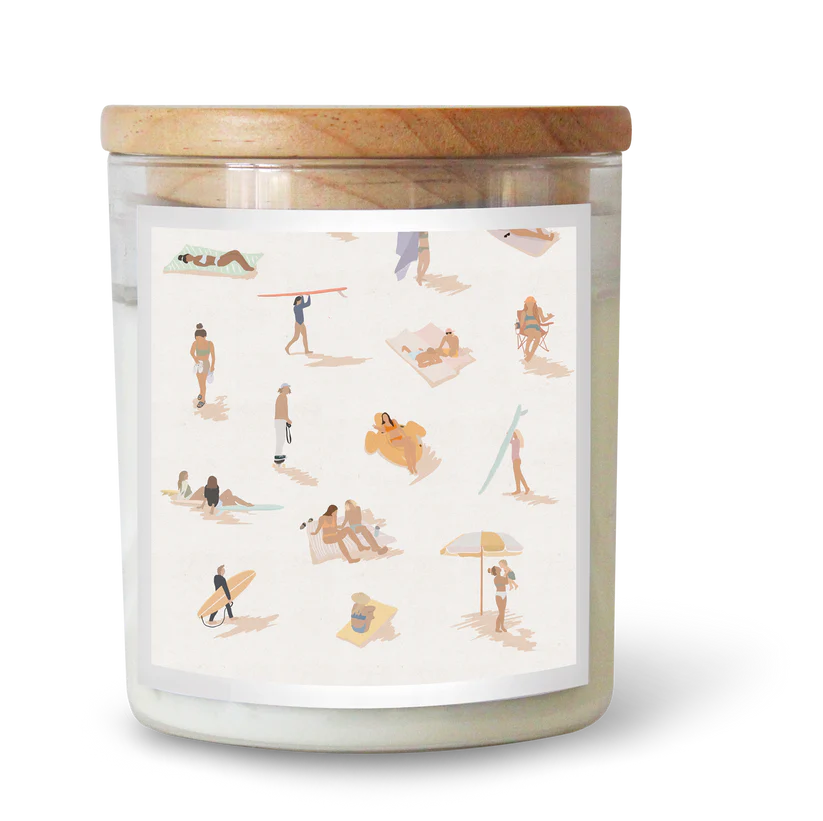 Beach from Above ft Cut Outs Co. Soul Candle