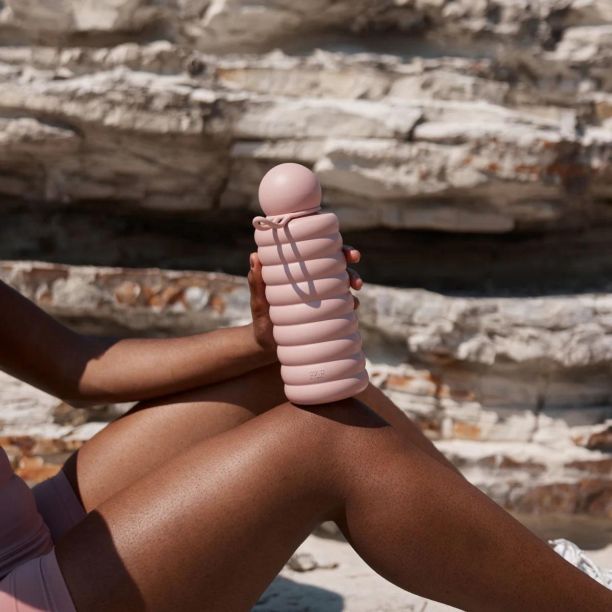 Bubble Reusable Water Bottle 700ml Dusty Rose