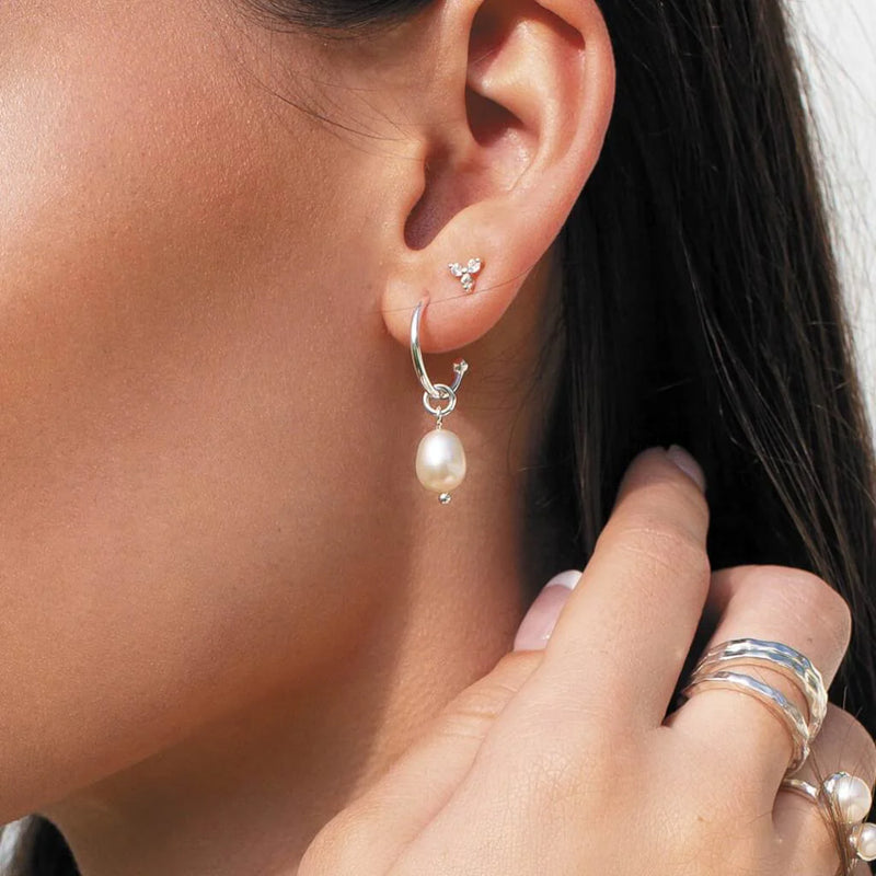 Trinity Studs | Sterling Silver