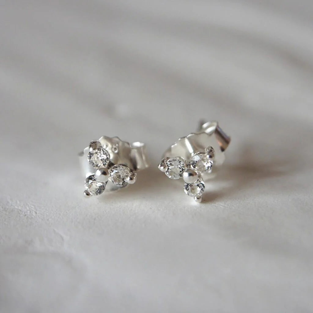 Trinity Studs | Sterling Silver