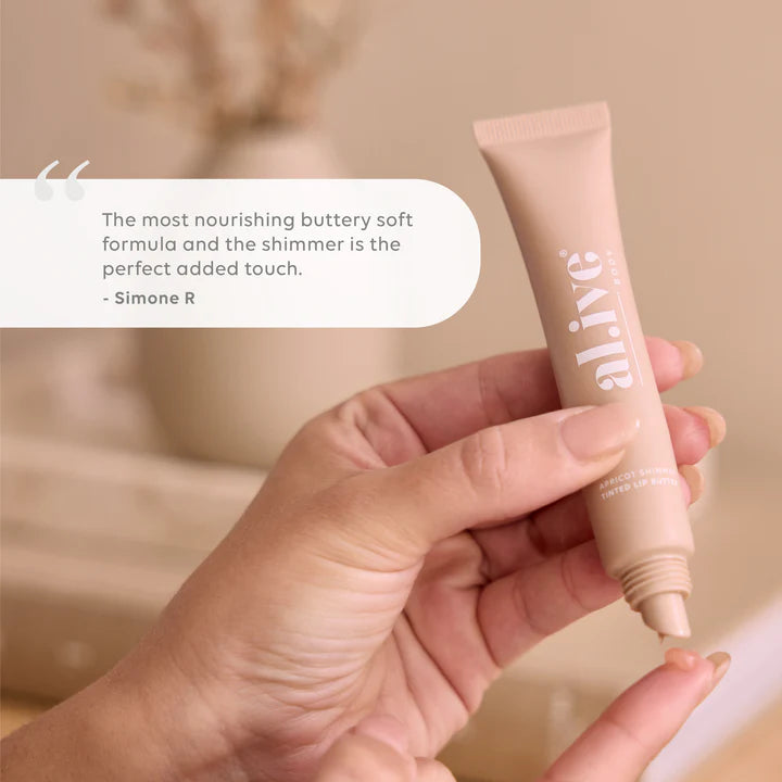 Apricot Shimmer Tinted Lip Butter