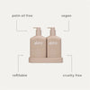 Wash & Lotion Duo + Tray | Apricot & Sweet Fig