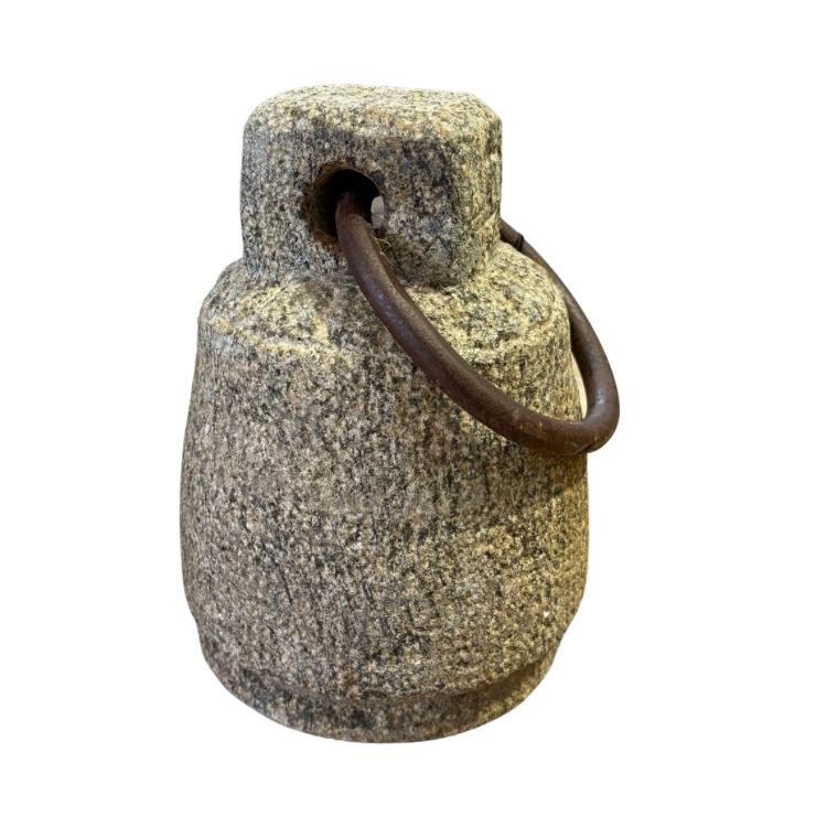 Vintage Stone Weight W/Handle