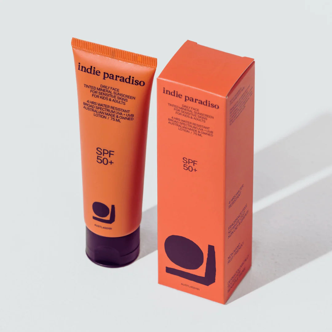Indie Paradiso Tinted Daily Face SPF50+
