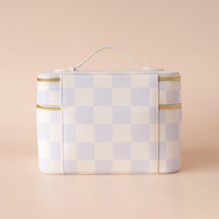 Powder Check Cosmetic Bags