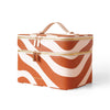 Rust Swirl Cosmetic Bags