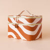 Rust Swirl Cosmetic Bags
