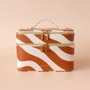 Rust Swirl Cosmetic Bags