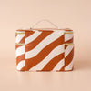 Rust Swirl Cosmetic Bags