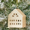 Christmas House Sand Tree Decoration