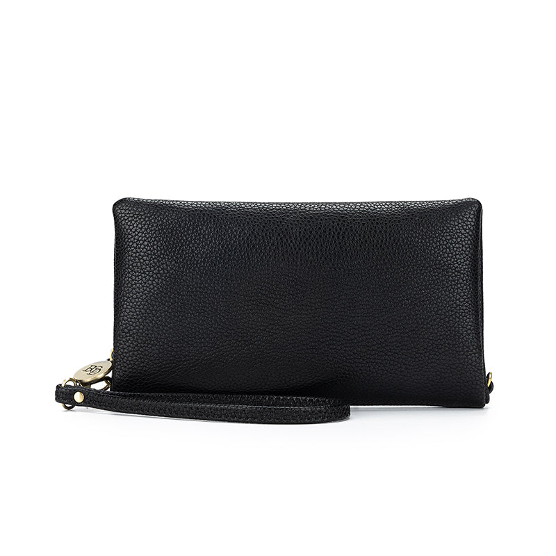 Mavie Crossbody Wallet | Black