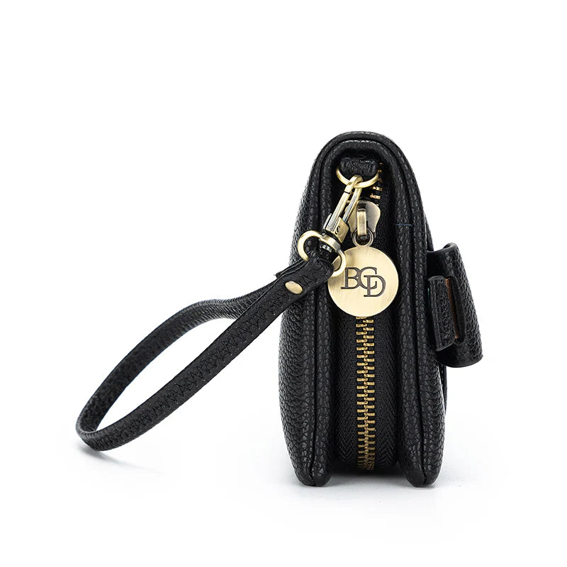 Mavie Crossbody Wallet | Black