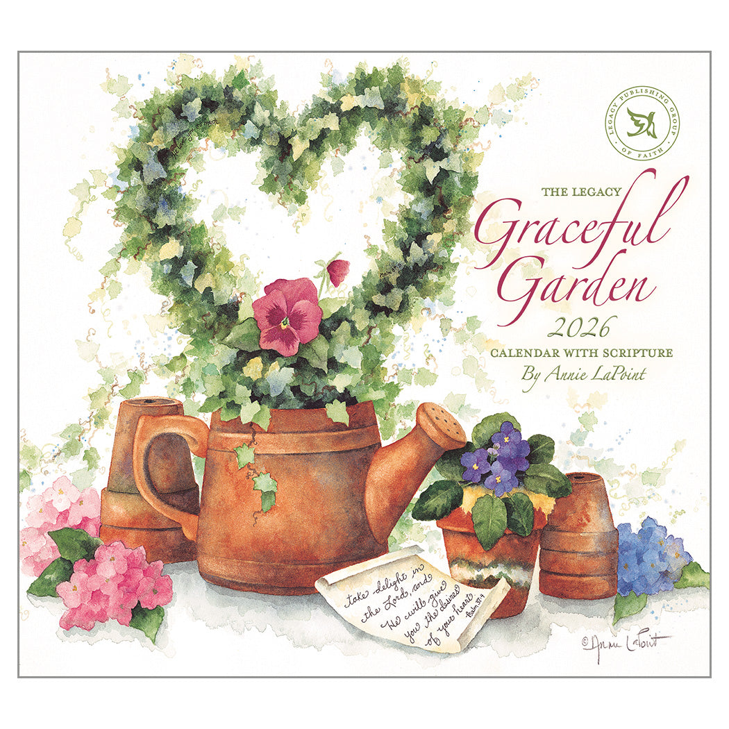 Graceful Garden Scripture 2026 | Wall Calendar