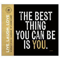 Live, Laugh, Love 2026 | Wall Calendar