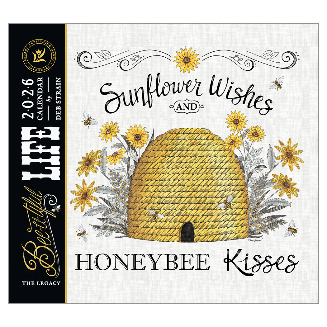 Bee U Tiful Life 2026 | Wall Calendar