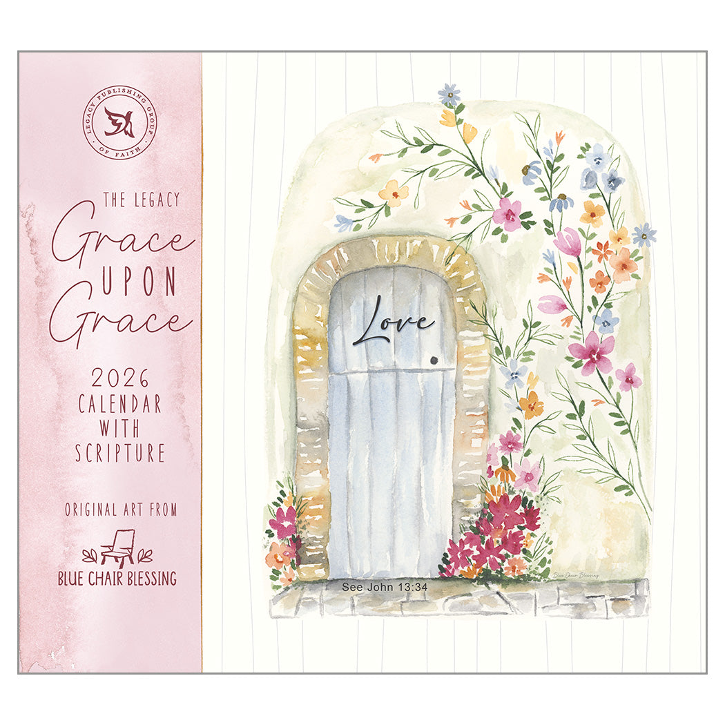 Grace Upon Grace 2026 | Wall Calendar