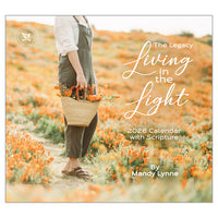 Living In The Light 2026 | Wall Calendar