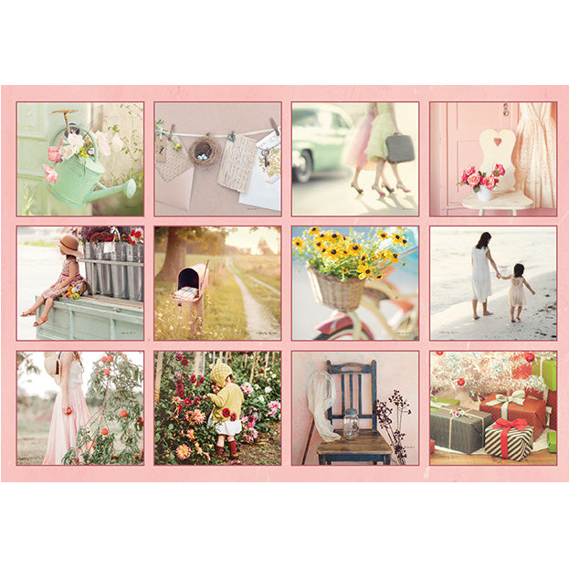 Vintage Pink 2026 | Wall Calendar