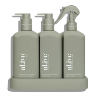 Dishwashing Liquid, Bench Spray & Hand Wash Trio | Willow Gum & Lemon Myrtle + Lemon Myrtle & Honeydew