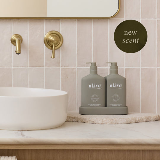 Wash & Lotion Duo + Tray | Willow Gum & Lemon Myrtle