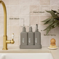 Dishwashing Liquid, Bench Spray & Hand Wash Trio | Willow Gum & Lemon Myrtle + Lemon Myrtle & Honeydew
