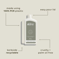 Lotion or Wash Refill Bottle | Willow Gum & Lemon Myrtle