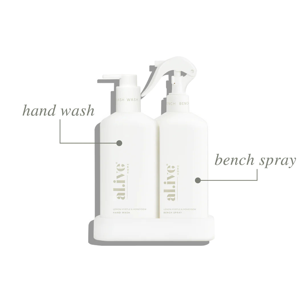 Hand Wash & Bench Spray Duo | Lemon Myrtle & Honeydew