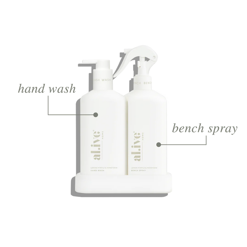Hand Wash & Bench Spray Duo | Lemon Myrtle & Honeydew