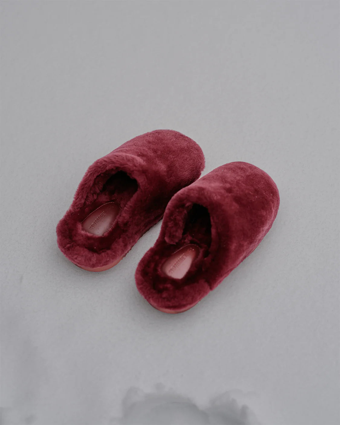 Sheepskin Slippers | Wine