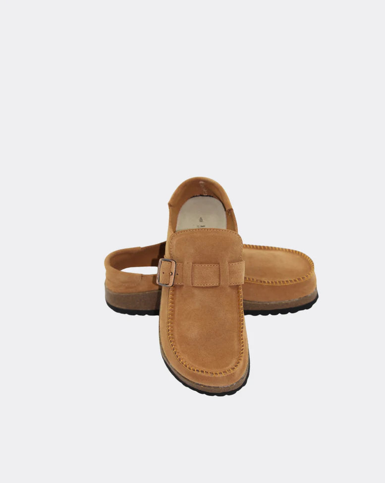 Winnie Slip-On | Tan Suede