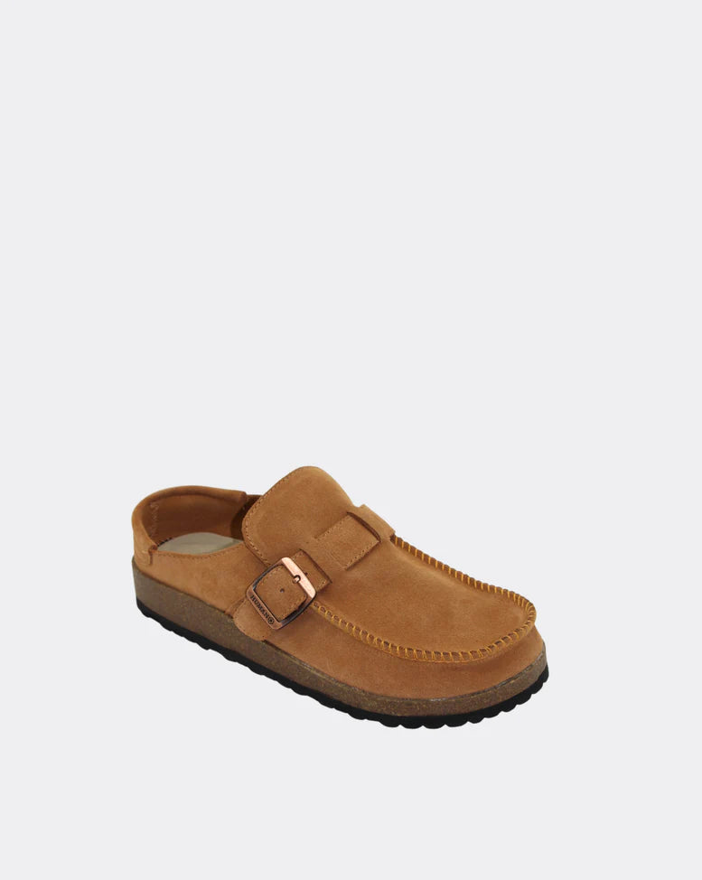 Winnie Slip-On | Tan Suede