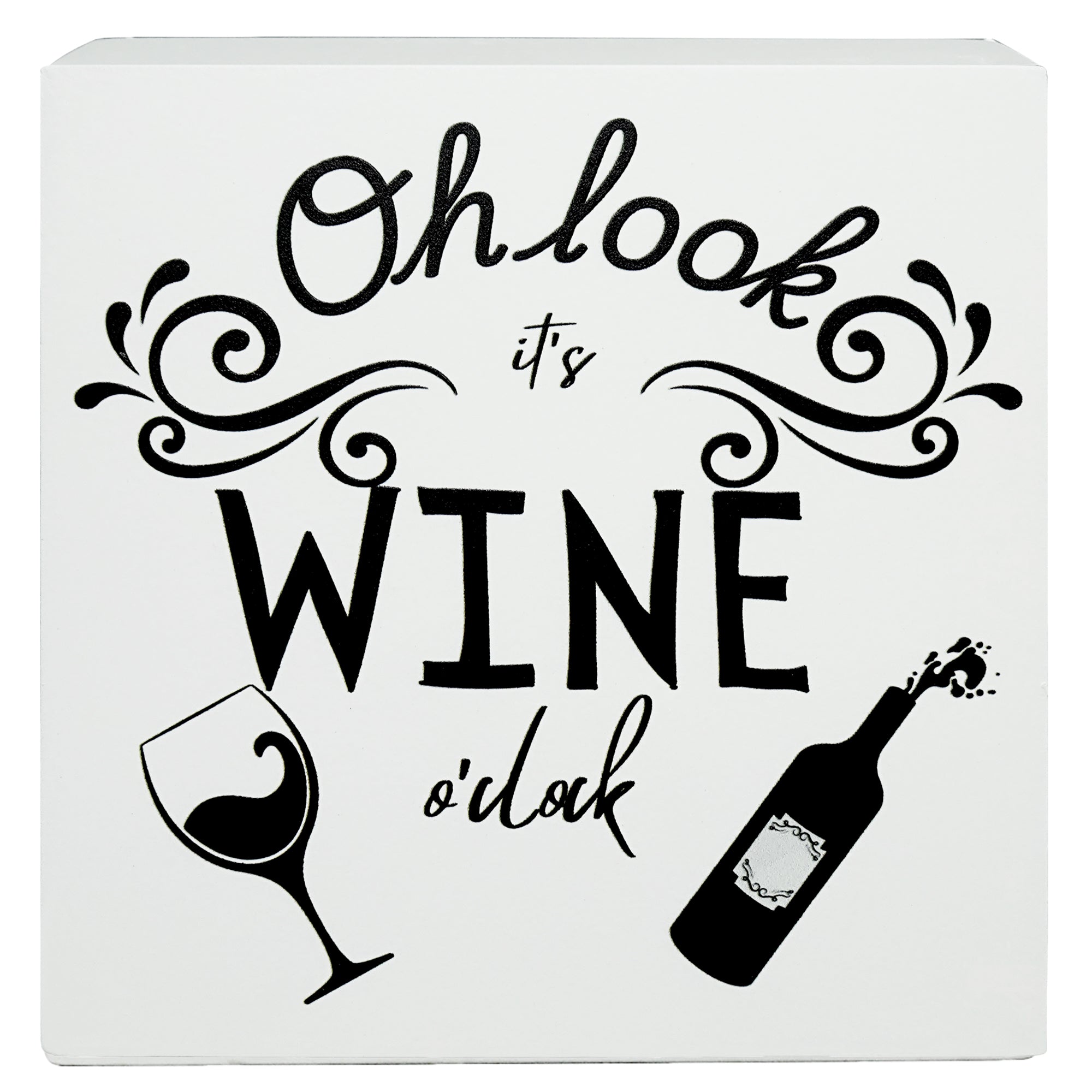 Wine Oclock Sign