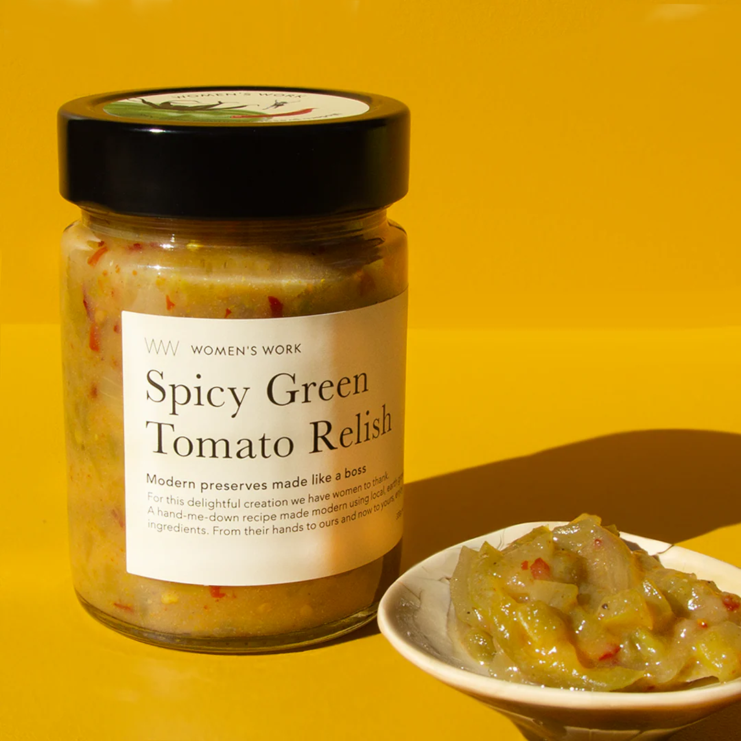 Spicy Green Tomato Relish Grande