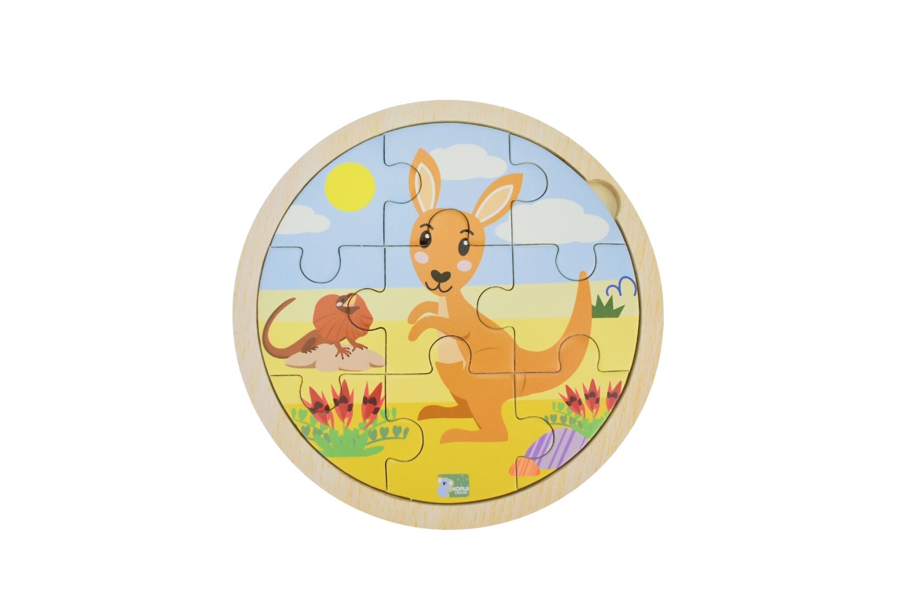 Australian Animals Wooden Jigsaw Puzzle