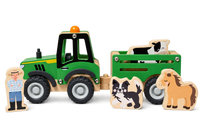 Bush Buddies Farm Tractor With Animals