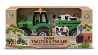 Bush Buddies Farm Tractor With Animals