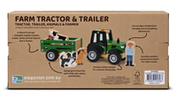 Bush Buddies Farm Tractor With Animals