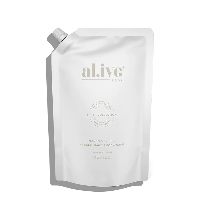 Lotion or Wash Refill 1 Litre | Mango & Lychee