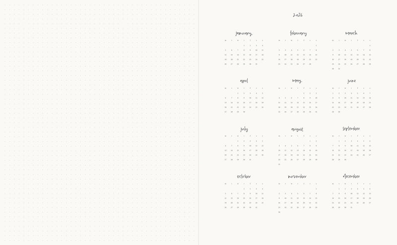 2026 Planner | Signature | Horizontal Weekly | Lilac